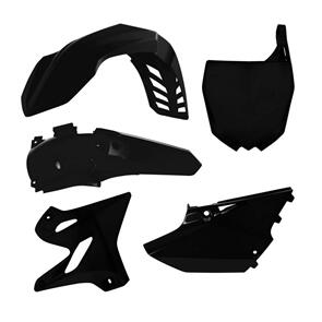 RTECH PLASTICS KIT RTECH YAMAHA  YZ125 YZ250 15-21 YZ250X 16-21 BLACK