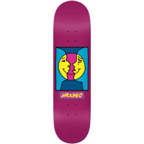 KROOKED DECK MOON SMILE MAGENTA 8.06