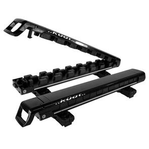 KUAT GRIP SKI RACK - 4 SKI BLACK METALLIC & GREY ANODIZE