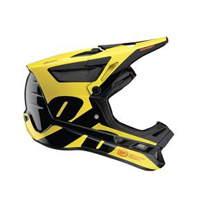 100% AIRCRAFT COMPOSITE HELMET LTD NEON YELLOW 