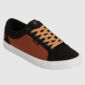 KUSTOM MENS FINETIME CLASSIC SNEAKERS BLACK/BROWN