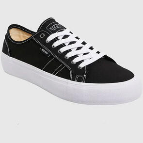 KUSTOM WORLD-WIDE LO BLACK WHITE BLACK WHITE