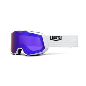 100% SNOWCRAFT XL GOGGLE WHITE - HIPER COPPER W/ VIOLET MIRROR