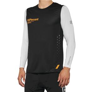 100% R-CORE CONCEPT SLEEVELESS JERSEY BLACK 