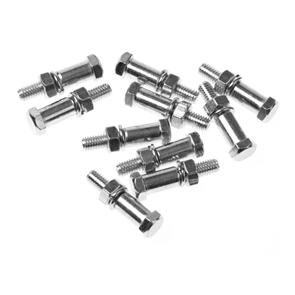 WHITES LEVER PIVOT PINS 8MM DIAM HON XR 10PC CARD