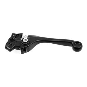 WHITES BRAKE LEVER - KAW - FORGED - BLK L3B807F02