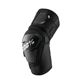 100% FORTIS KNEE GUARD BLACK 