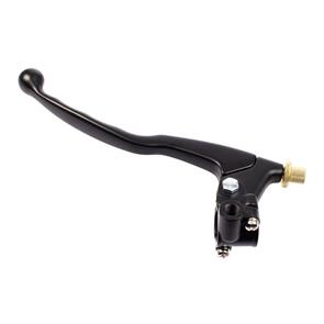 WHITES CLUTCH LEVER ASSEMBLY - BLK WITH MIRROR MOUNT L9AC01