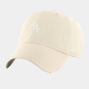 47 BRAND LA DODGERS BASE RUNNER CLEAN UP HAT NATURAL