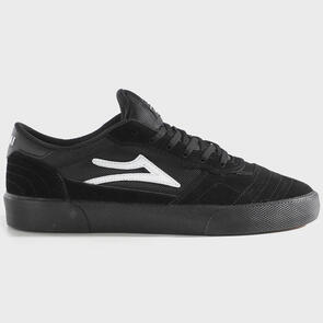 LAKAI CAMBRIDGE BLACK BLACK/WHITE SUEDE