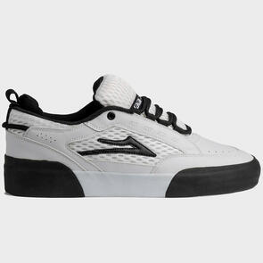 LAKAI PAYLOAD WHITE LEATHER BLACK