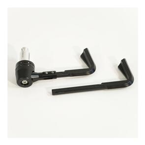 WHITES LEVER GUARD - ROAD RACE/MOTOGP STYLE BLK (PAIR)