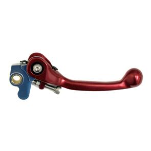 WHITES FOLDING BRAKE LEVER CR/CRF ASSTD YRS RED LBF001R