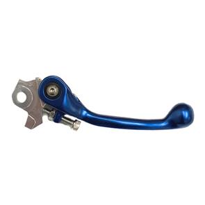 WHITES FOLDING BRAKE LEVER YZ/YZF 07- BLU LBF007B