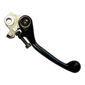 WHITES FOLDING BRAKE LEVER YZ/YZF 07- BLK LBF007K