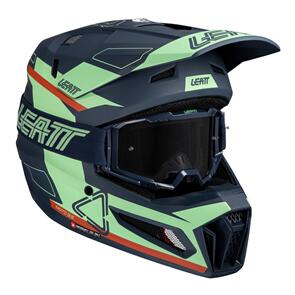 LEATT MOTO 2025 HELMET KIT MOTO 3.5 V25 MATCHA