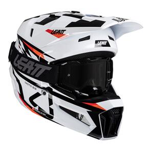 LEATT MOTO 2025 HELMET KIT MOTO 3.5 V25 WHITE