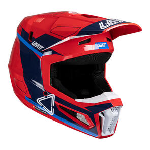 LEATT MOTO 2025 YOUTH HELMET KIT MOTO 3.5 JR V25 ROYAL