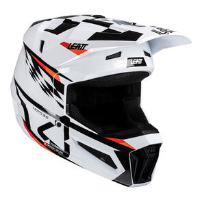 LEATT MOTO 2025 YOUTH HELMET KIT MOTO 3.5 JR V25 WHITE