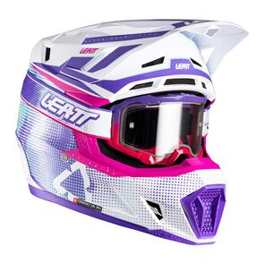 LEATT MOTO 2026 HELMET KIT MOTO 7.5 PURPLE V26