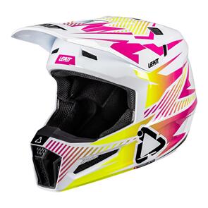LEATT MOTO 2026 HELMET KIT MOTO 3.5 STORM PINK V26