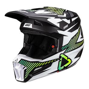 LEATT MOTO 2026 HELMET KIT MOTO 3.5 JR STORM TEAL V26