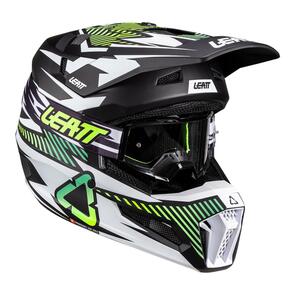 LEATT MOTO 2026 HELMET KIT MOTO 3.5 JR STORM TEAL V26