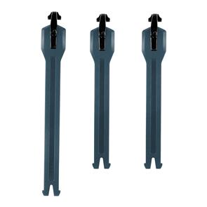 LEATT MOTO LEATT STRAP KIT MOTO 3.5 GRAPHENE 3-PCS