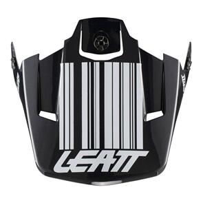 LEATT MOTO HELMET PEAK '20 GPX 3.5 V20.1 MAT BLK/WHT