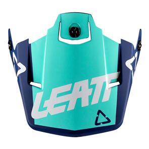 LEATT MOTO HELMET PEAK '20 GPX 3.5 V20.2 AQUA/BLU