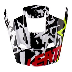 LEATT MOTO VISOR MOTO 3.5 #M-XXL V23 ZEBRA