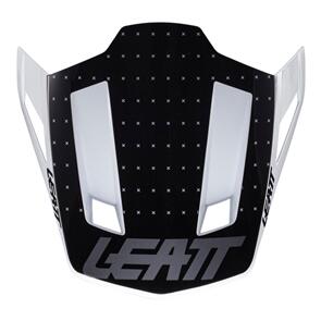 LEATT MOTO VISOR MOTO 8.5 V24 BLK/WHT