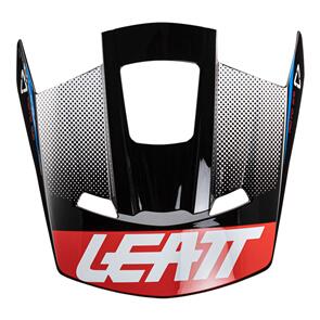 LEATT MOTO VISOR MOTO 2.5 #XS-XXL V24 BLK/WHT