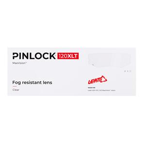 LEATT MOTO LEATT INNER LENS PINLOCK 120 MAXVISION XLT ADV 8.5/9.5 CLEAR