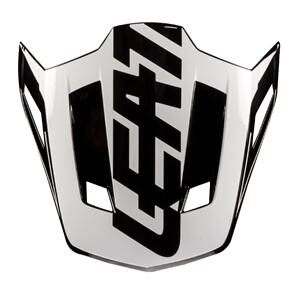 LEATT MOTO LEATT VISOR MOTO 9.5 CARBON/WHITE V26
