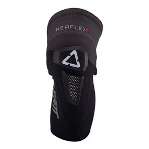 LEATT MOTO KNEE GUARD REAFLEX HYBRID JR BLK