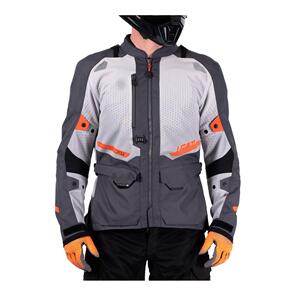 LEATT MOTO JACKET ADV FLOWTOUR 5.5 IRON