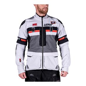 LEATT MOTO JACKET ADV RALLY 5.5 GREY