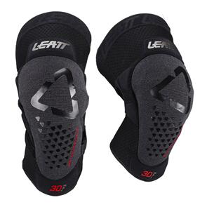 LEATT MOTO KNEE GUARDS 3DF 5.0 EVO BLACK