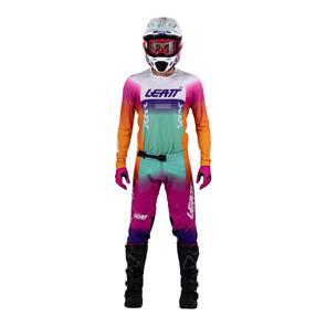 LEATT MOTO 2026 5.5 I.K.S JERSEY AND PANTS PINATA TEAL V26
