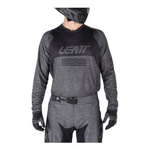 LEATT MOTO 2026 JERSEY MOTO 4.5 LITE STEALTH BLACK/GREY