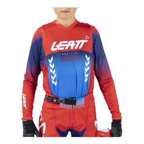LEATT MOTO 2026 JERSEY MOTO 4.5 JR ROYAL BLUE/RED V26