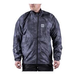 LEATT MOTO JACKET ADV RAIN COVER CAMO BLACK/GREY