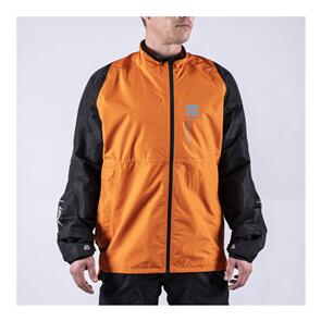 LEATT MOTO JACKET ADV RAIN COVER ORANGE