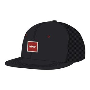LEATT CAP TRUCKER TECH BLACK