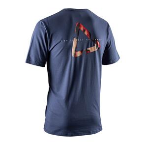 LEATT T-SHIRT CORE DENIM BLUE