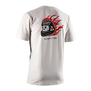 LEATT T-SHIRT CORE CREAM WHITE