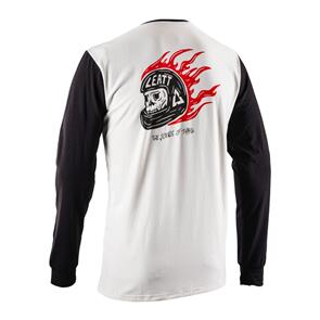 LEATT LONG SHIRT CORE CREAM WHITE