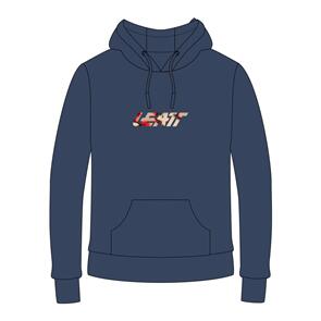 LEATT HOODIE CORE DENIM BLUE