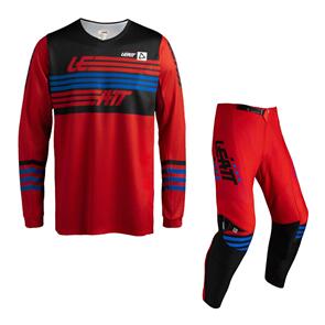 LEATT MOTO 2027 3.5 JR/MINI RIDE KIT STRIPES RED